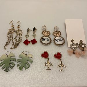 Earring bundle! 6 pairs of earrings for price of 1